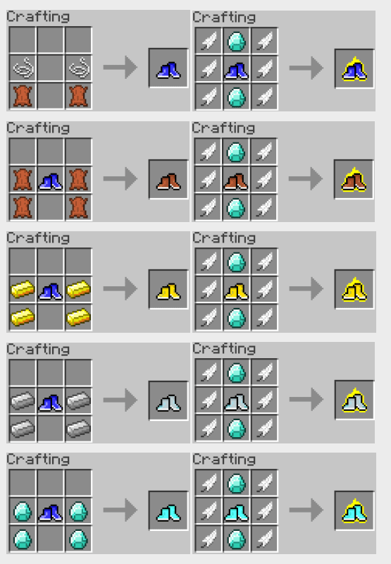 Running Shoes Mod (1.16.5, 1.12.2) - Adds Lots of Running Shoes 13