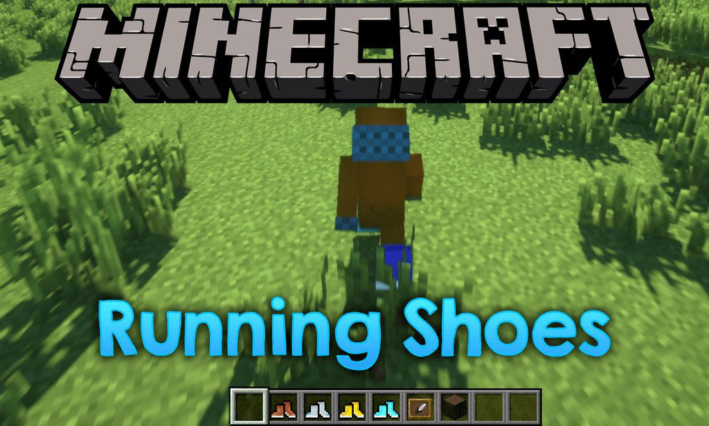 Running Shoes Mod (1.16.5, 1.12.2) - Adds Lots of Running Shoes 1