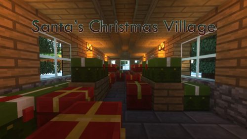 Santa’s Christmas Village Map 1.12.2, 1.12 for Minecraft Thumbnail