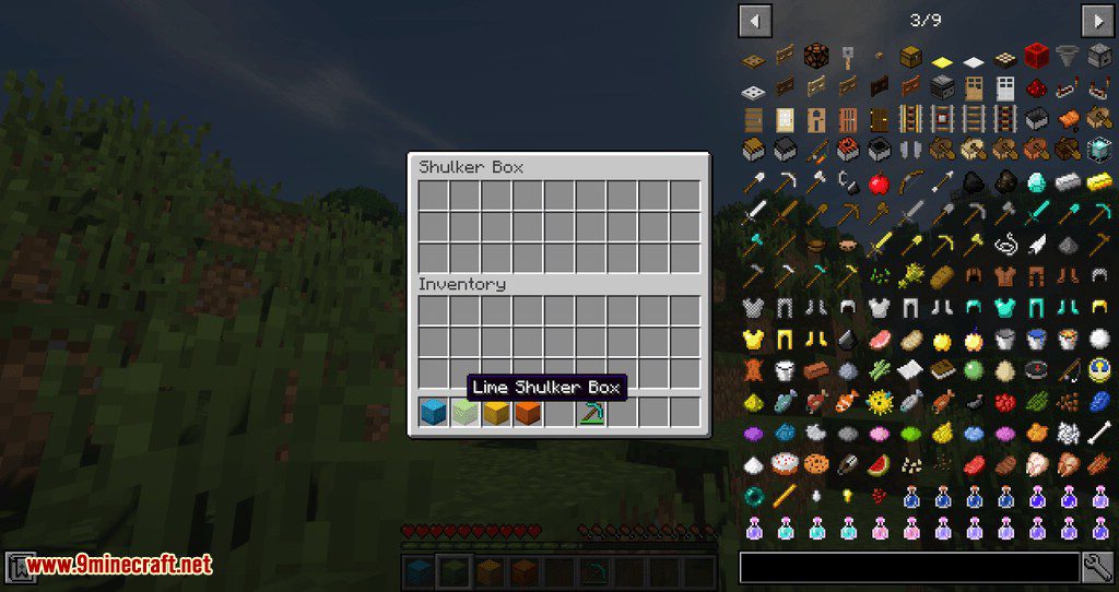 Shulker Inventory Mod 1.12.2 (Open a Shulker Box While in Inventory) 9