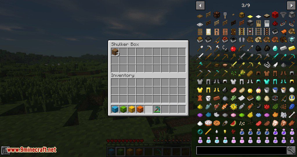 Shulker Inventory Mod 1.12.2 (Open a Shulker Box While in Inventory) 10