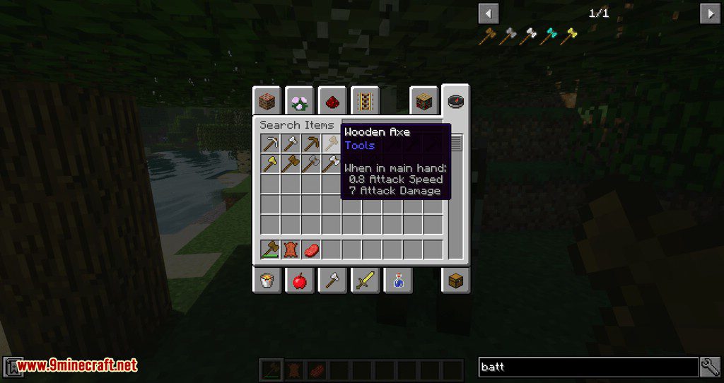 Simple Battleaxes Mod 1.12.2 (A Vanilla-like Battleaxe) 7