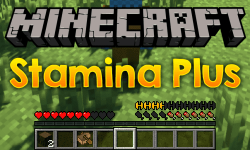 Stamina Plus Mod 1.12.2, 1.11.2 (Decreases Stamina While Moving) Thumbnail