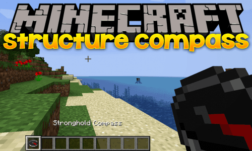 Structure Compass Mod (1.21, 1.20.1) – Easy to Locate Structures Thumbnail