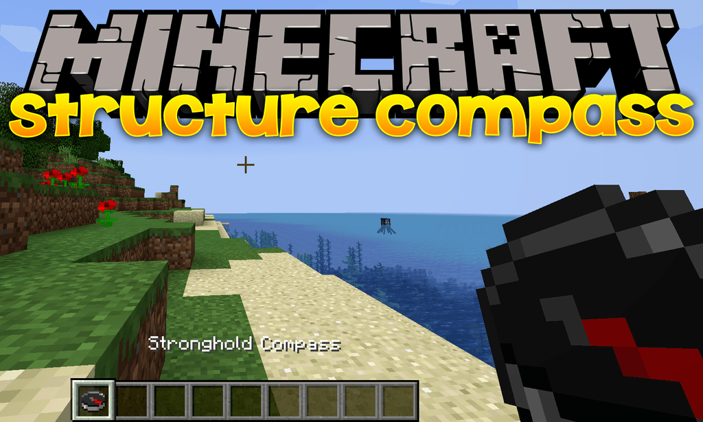 Structure Compass Mod (1.20.4, 1.19.4) - Easy to Locate Structures 1