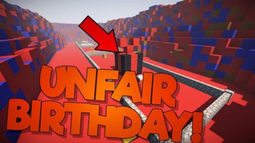 Unfair Birthday Map 1.12.2, 1.12 for Minecraft Thumbnail