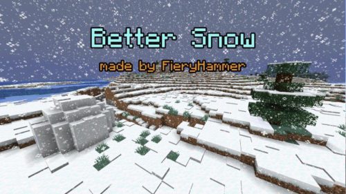 Better Snow Data Pack (1.15.2) – It’s Snowy Out Side Thumbnail