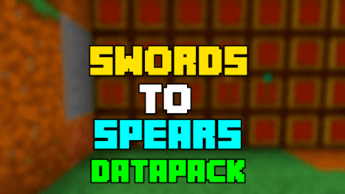 Swords to Spears Data Pack 1.14.2 (Tired of Sword? Here is a Spear) Thumbnail