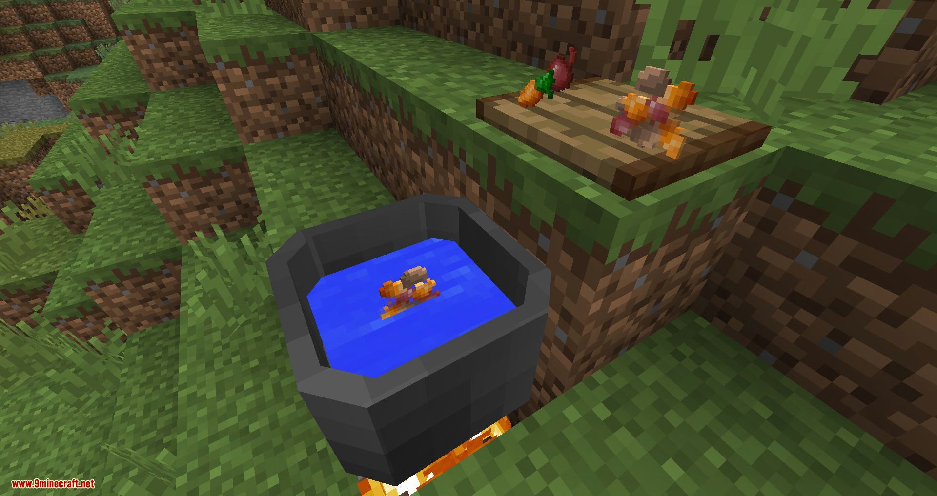 Aqua Munda Mod 1.12.2, 1.11.2 (Immersive Craft Addon Works Around Water & Cooking) 9