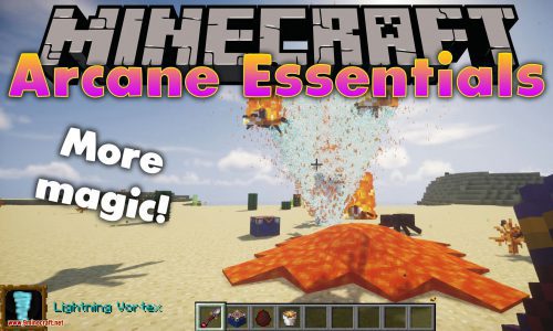 Arcane Essentials Mod 1.12.2 (Massive Epic Spells) Thumbnail