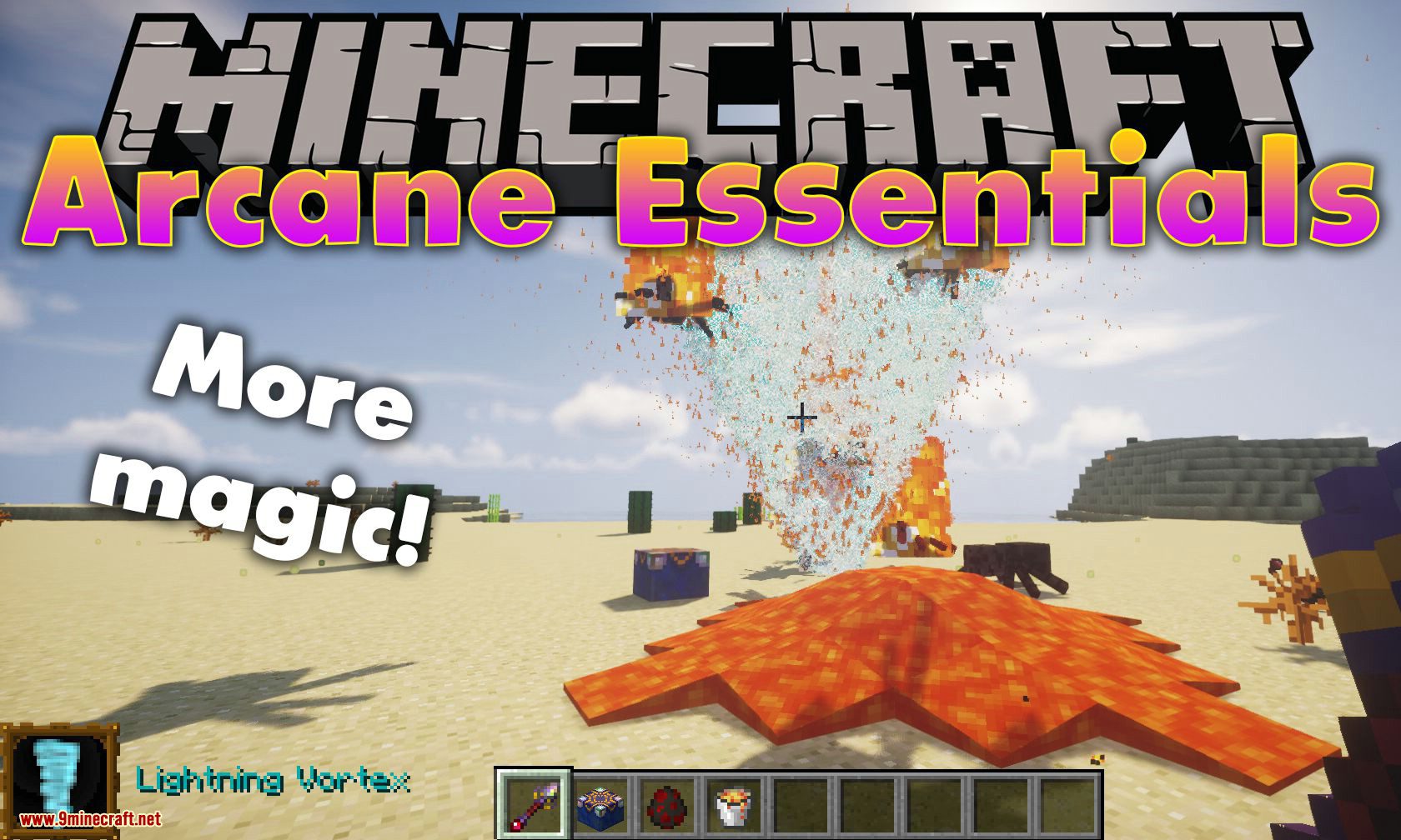 Arcane Essentials Mod 1.12.2 (Massive Epic Spells) 1