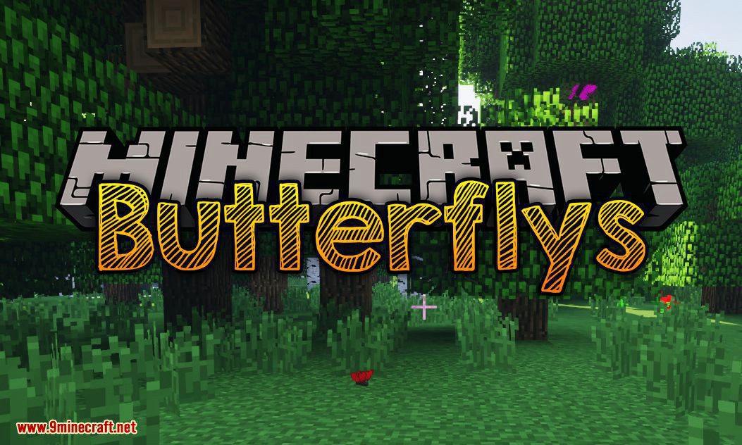 Butterflys Mod 1.12.2 (Thousands of Randomly Created Butterflies) 1