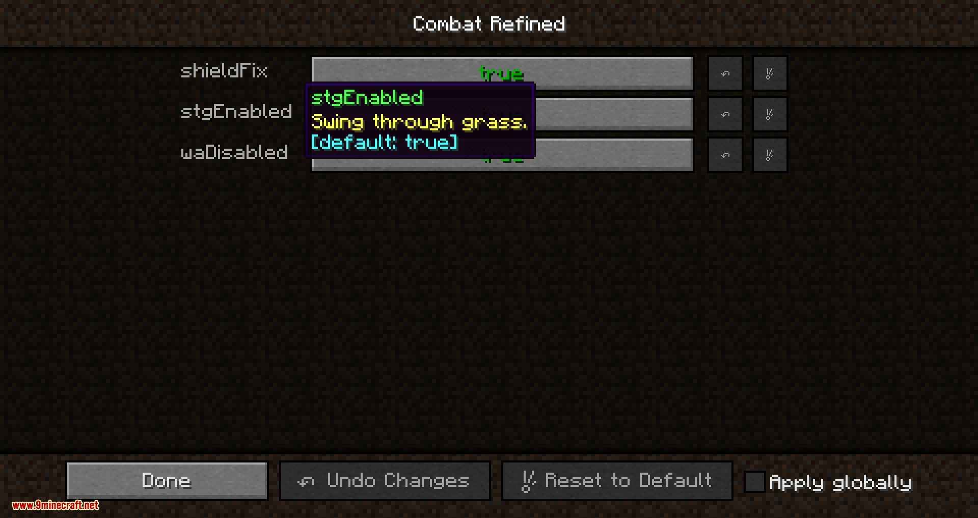 Combat Refined Mod 1.12.2 (Smoother Combat) 9