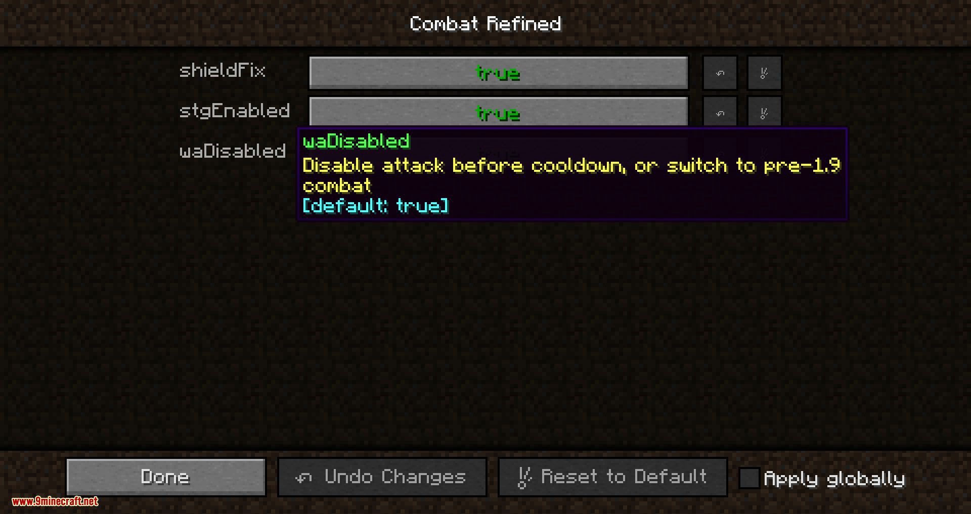 Combat Refined Mod 1.12.2 (Smoother Combat) 10