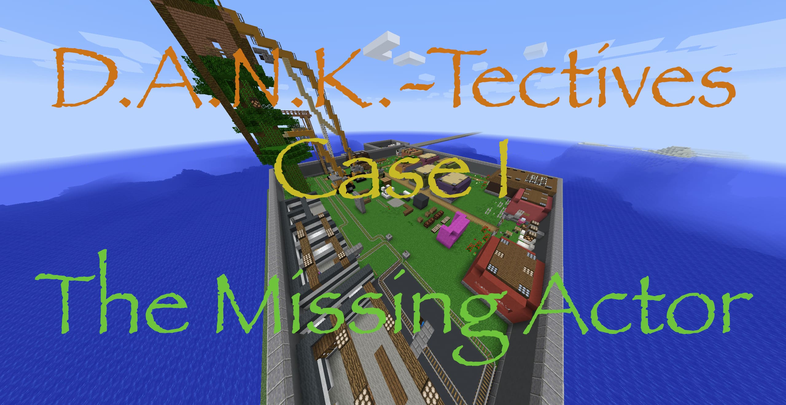 DANK-Tectives Case 1: The Missing Actor Map 1.12.2 for Minecraft 1