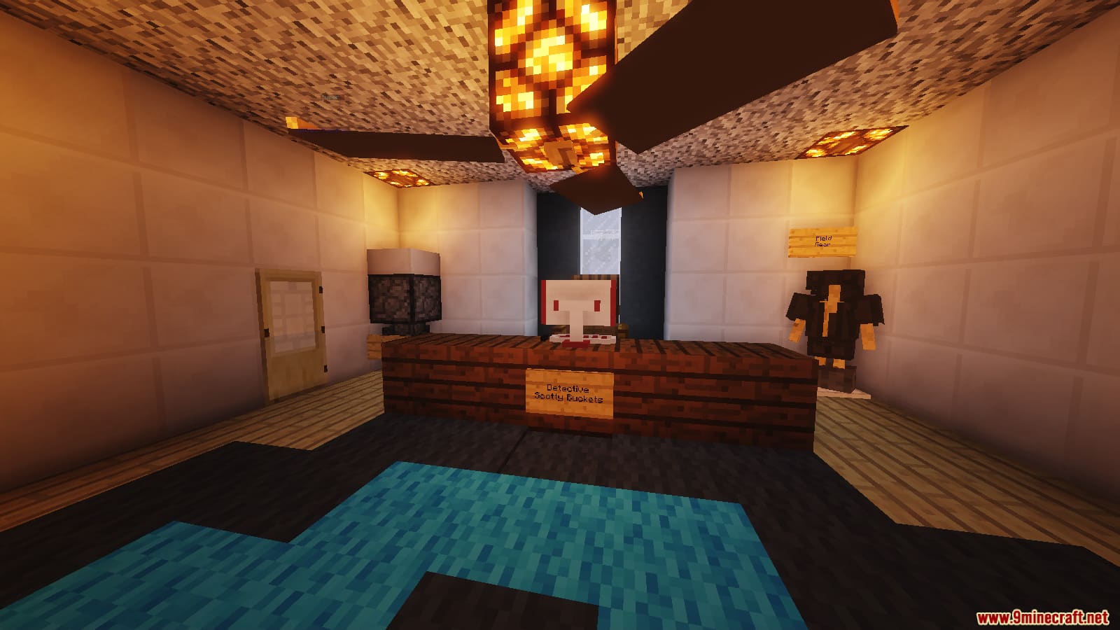 DANK-Tectives Case 5: Museum Mystery Map 1.12.2 for Minecraft 16