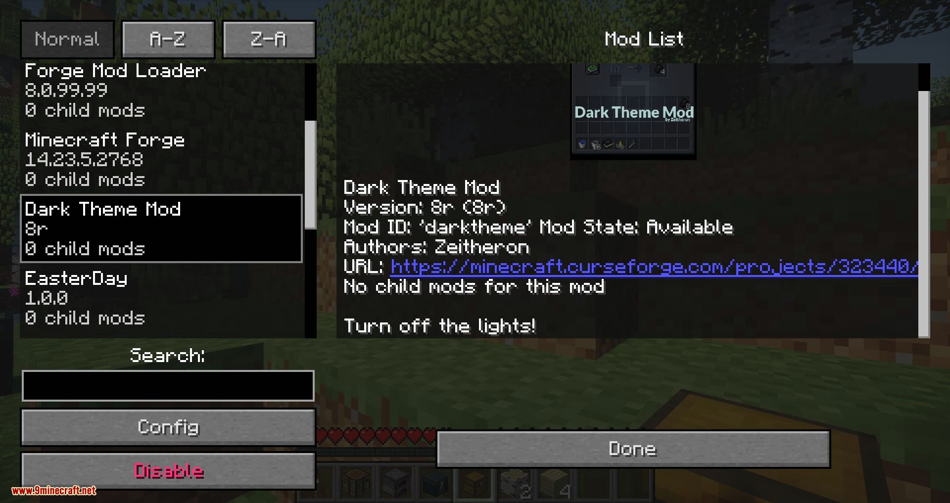 Dark Theme Mod 1.12.2 (Turn Off the Lights) 11