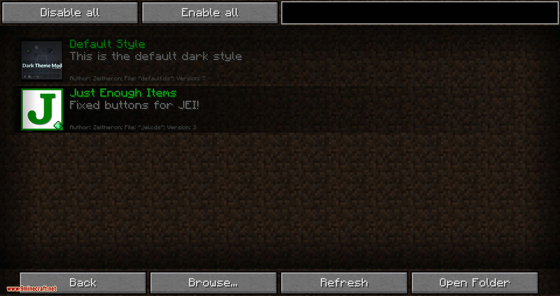 Dark Theme Mod 1.12.2 (Turn Off the Lights) 12