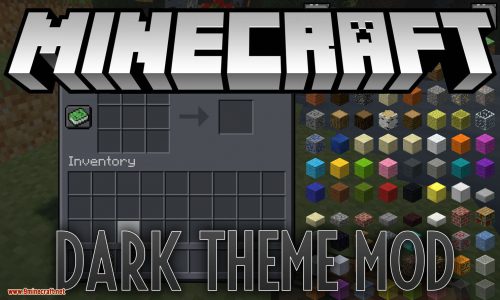 Dark Theme Mod 1.12.2 (Turn Off the Lights) Thumbnail