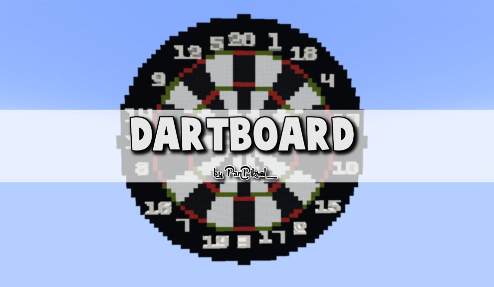 Dartboard Map 1.13.2 for Minecraft 1