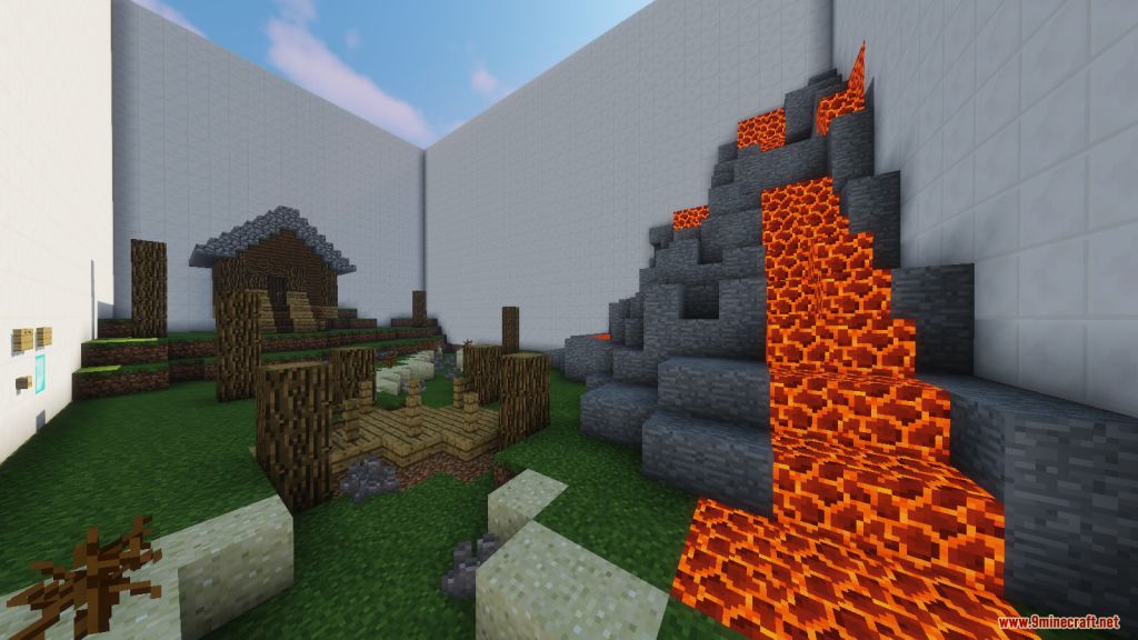 Find the Button: Seasons Map 1.13.2 for Minecraft 9