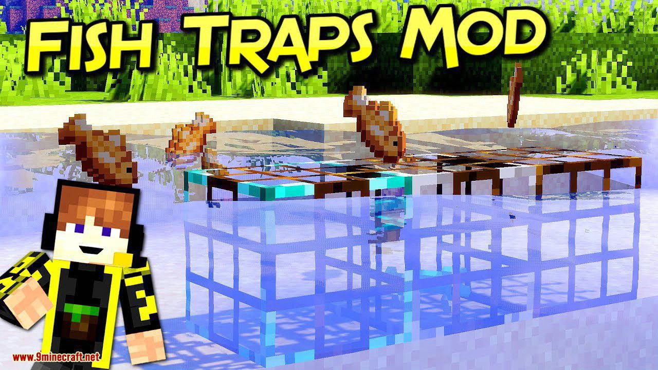 Fish Traps Mod 1.16.5, 1.15.2 (Tiered Auto Fishing Blocks) 1