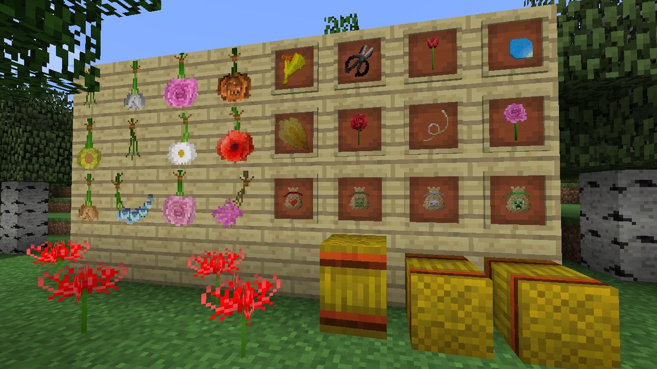 Floricraft Mod 1.12.2, 1.11.2 (Adds Sachets That Add New Effects to Player) 2