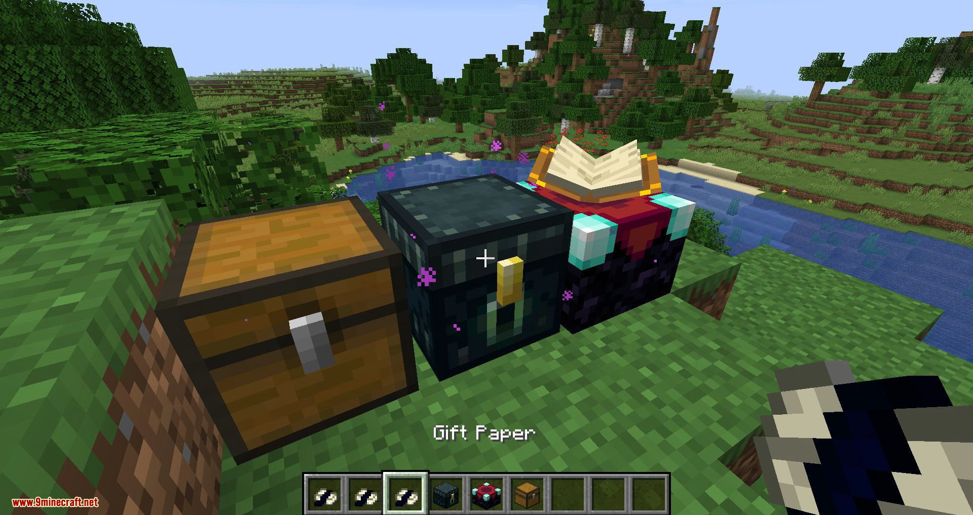 Gift It Mod (1.19.2, 1.16.5) - Wrap Your Blocks & Gift 3