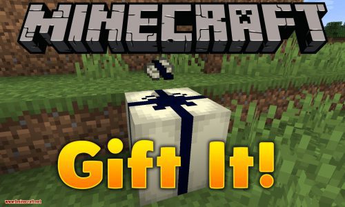 Gift It Mod (1.19.2, 1.16.5) – Wrap Your Blocks & Gift Thumbnail