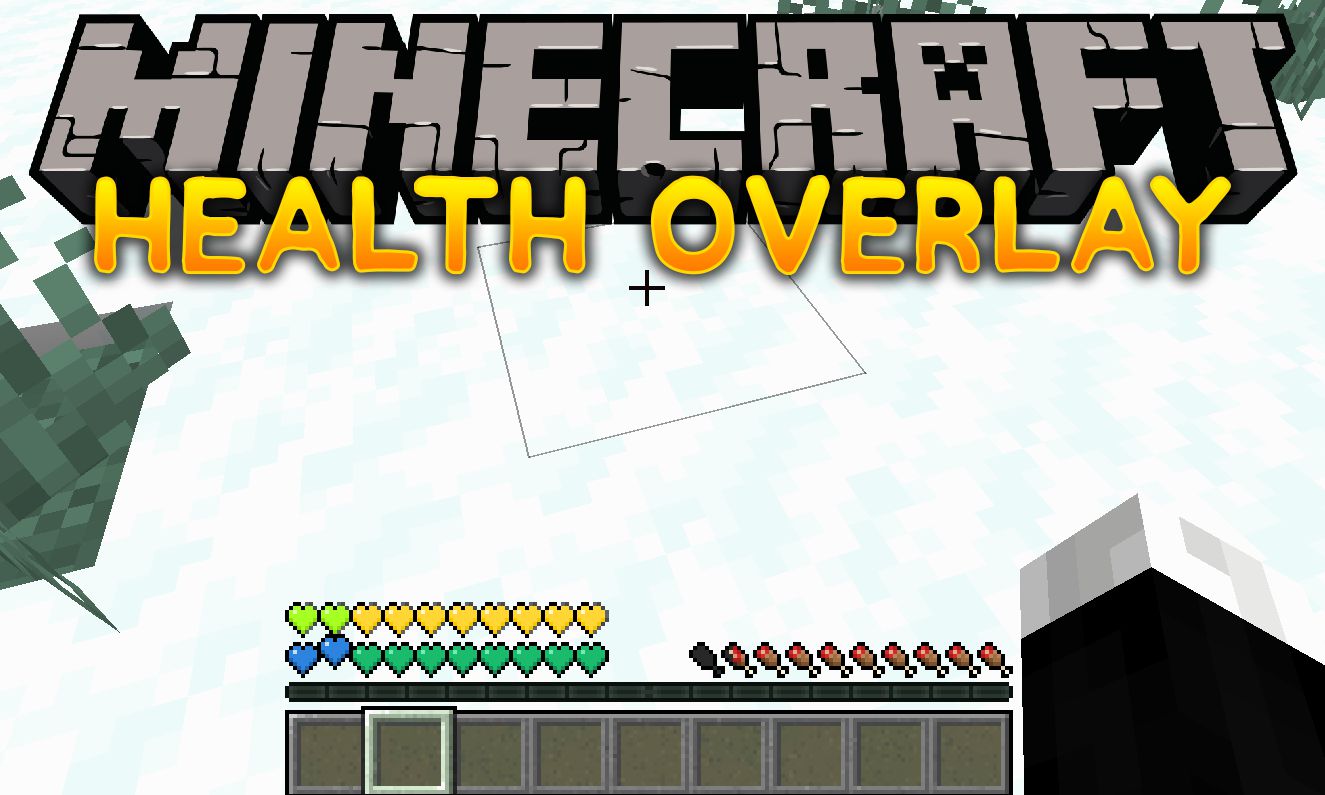 Health Overlay Mod (1.19.3, 1.18.2) - Displays Hearts in Different Colors 1