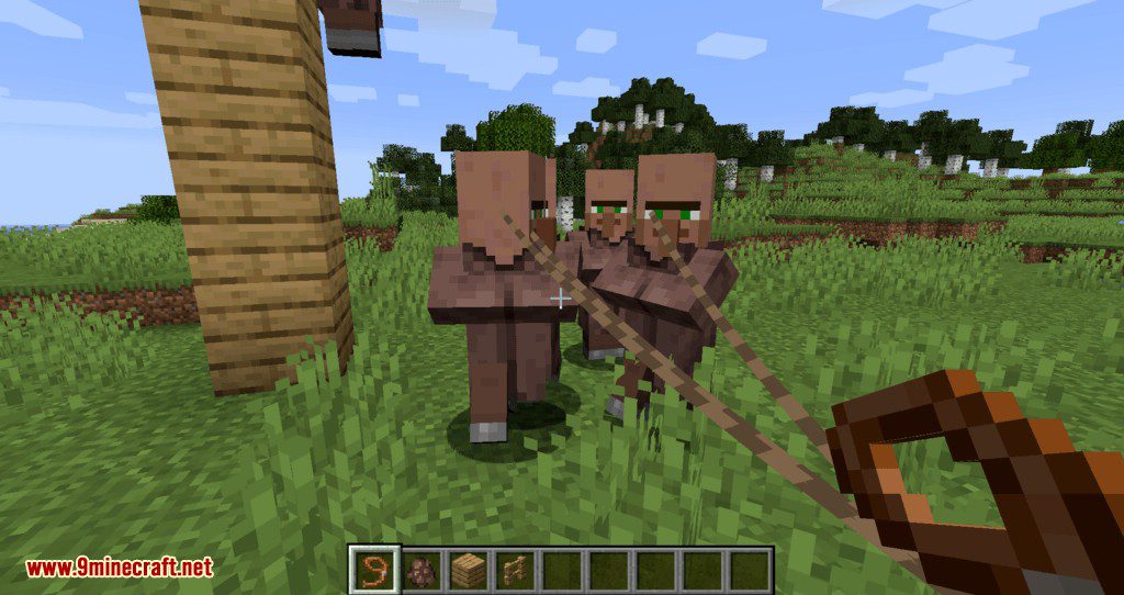 Lead Villagers Mod (1.16.5, 1.15.2) - Lead Your Villagers to Work 8