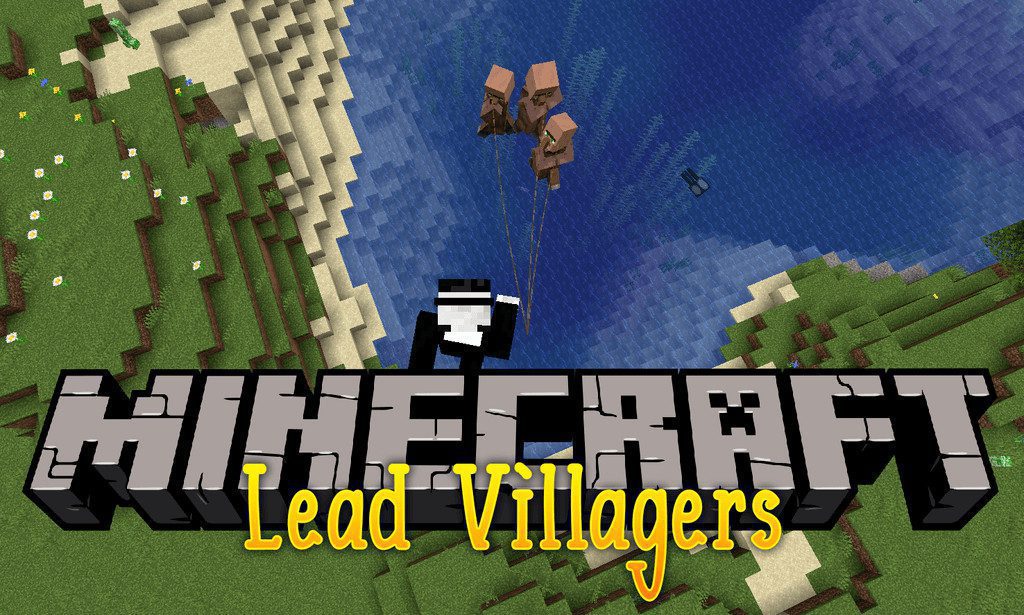 Lead Villagers Mod (1.16.5, 1.15.2) - Lead Your Villagers to Work 1