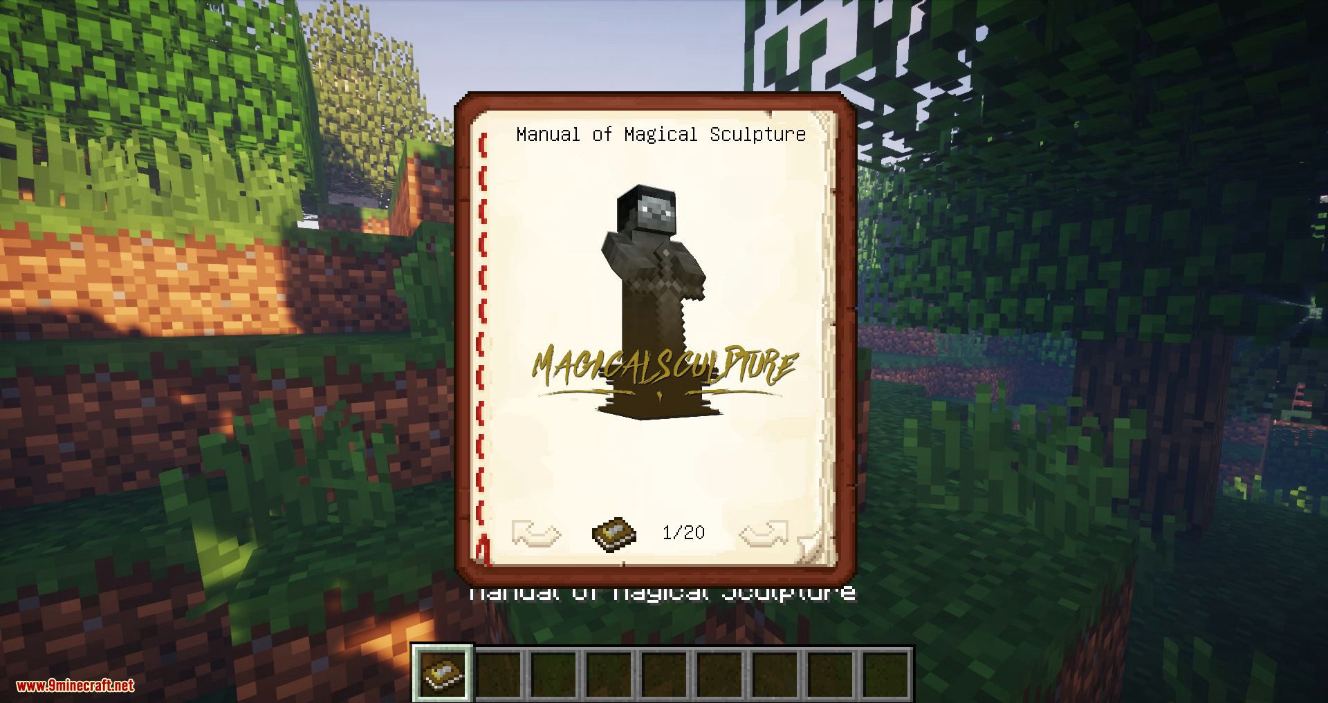 Magical Sculpture Mod 1.12.2 (Sculpture Provides Enhancements & Buff Effects) 4