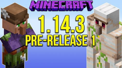 Minecraft 1.14.3 Pre-Release 1 (Villager and Iron Golem Changes) Thumbnail