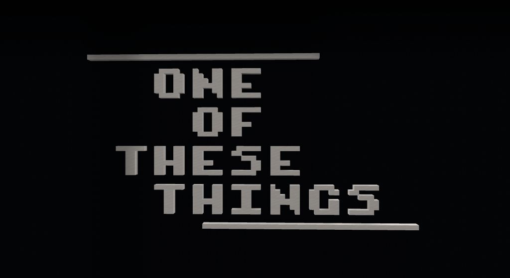 One of These Things! Map 1.14.4 for Minecraft 1