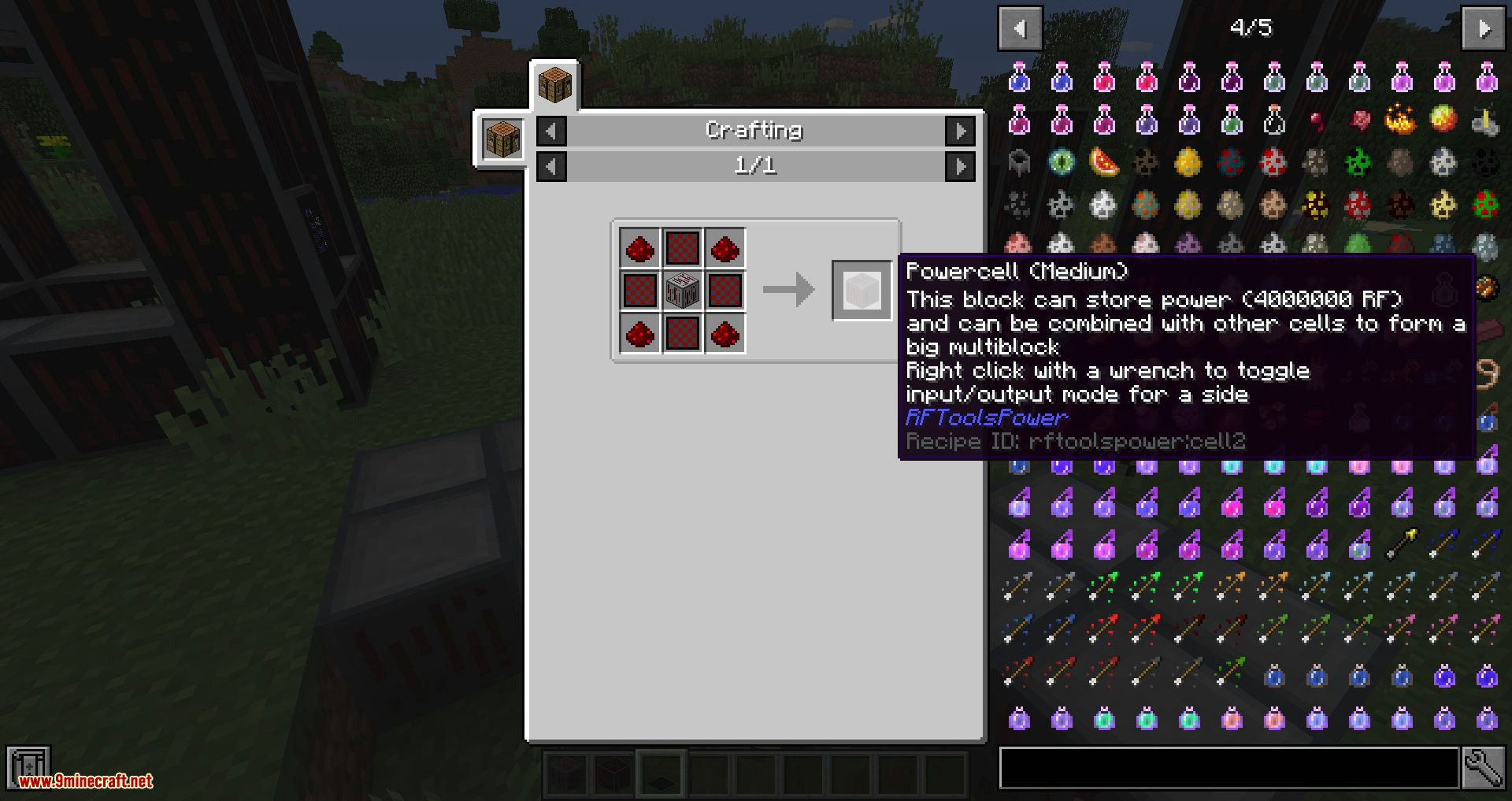 RFTools Power Mod (1.20.1, 1.19.4) - Multi-Block Batteries 13