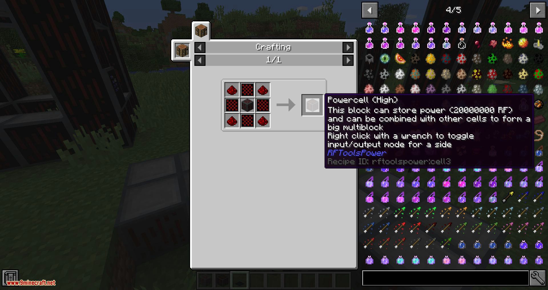 RFTools Power Mod (1.20.1, 1.19.4) - Multi-Block Batteries 14