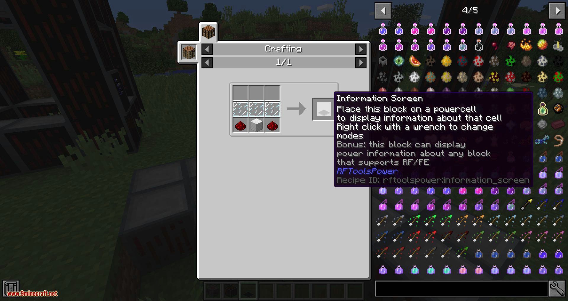 RFTools Power Mod (1.20.1, 1.19.4) - Multi-Block Batteries 16