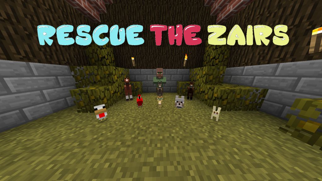 Rescue The Zairs Map 1.13.2 for Minecraft 1