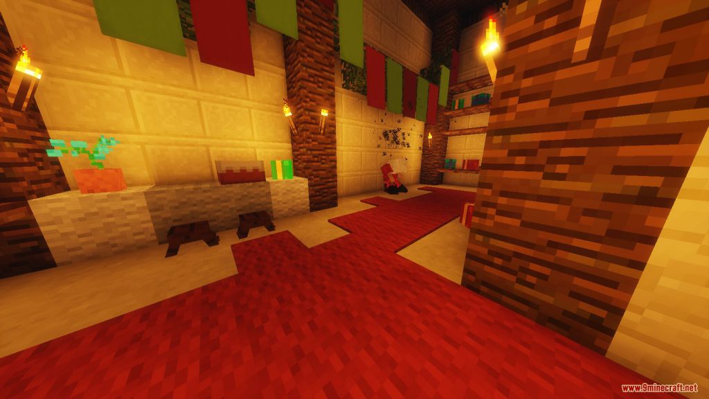 Santa’s Hat Map 1.11.2 for Minecraft 8