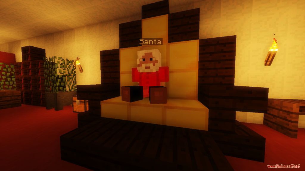 Santa’s Hat Map 1.11.2 for Minecraft 4