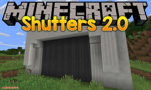 Shutters 2.0 Mod 1.12.2 (Giving You the Edge on Other Doors) Thumbnail