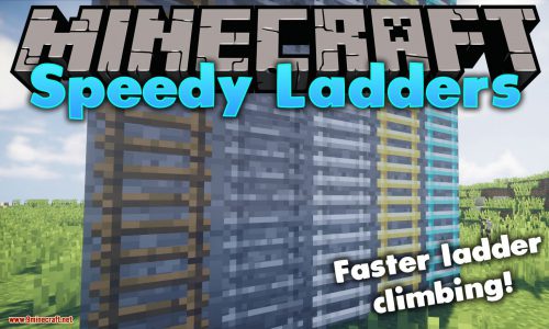 Speedy Ladders Mod (1.18.2, 1.17.1) – More Tiers of Vanilla Ladders Thumbnail