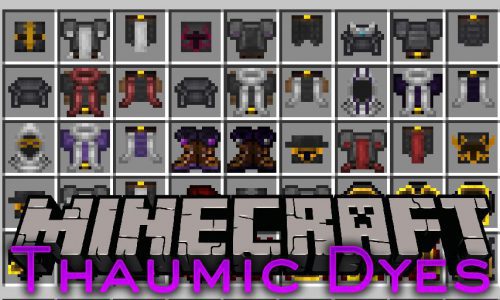 Thaumic Dyes Mod 1.7.10 (Personalize Your Favorite Thaumcraft’s Armor) Thumbnail