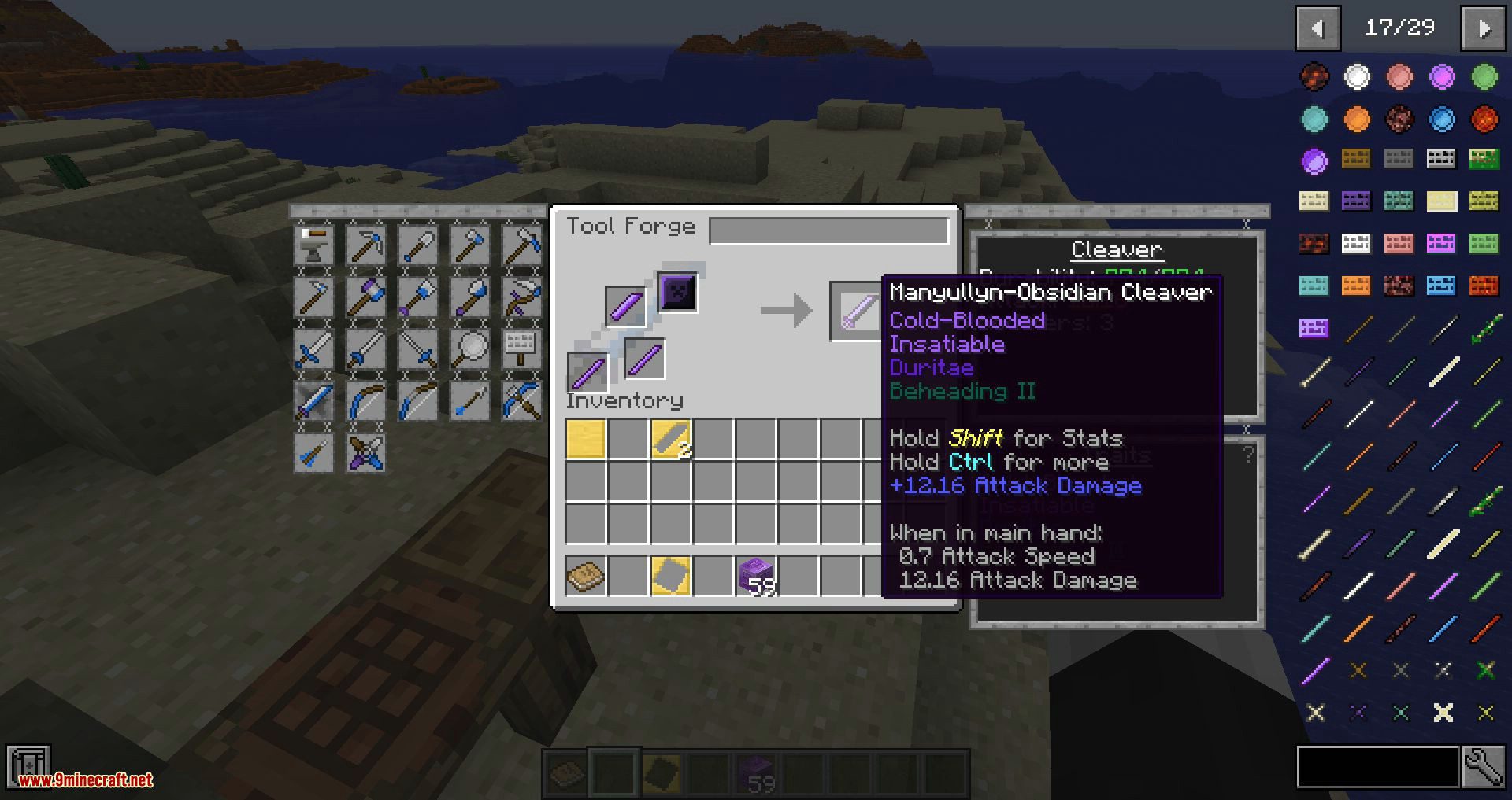 Tweakers Construct Mod 1.12.2 (Tweak Various Values within Tinkers' Construct) 6