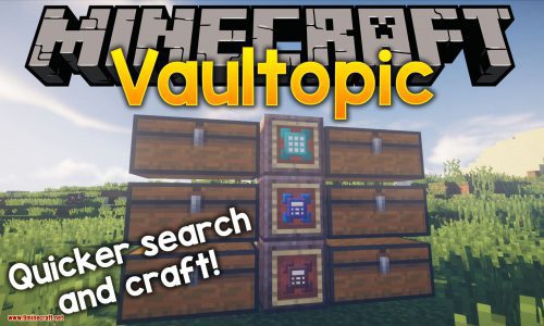 Vaultopic Mod 1.12.2 (Best Early Game Inventory Management Tool) Thumbnail