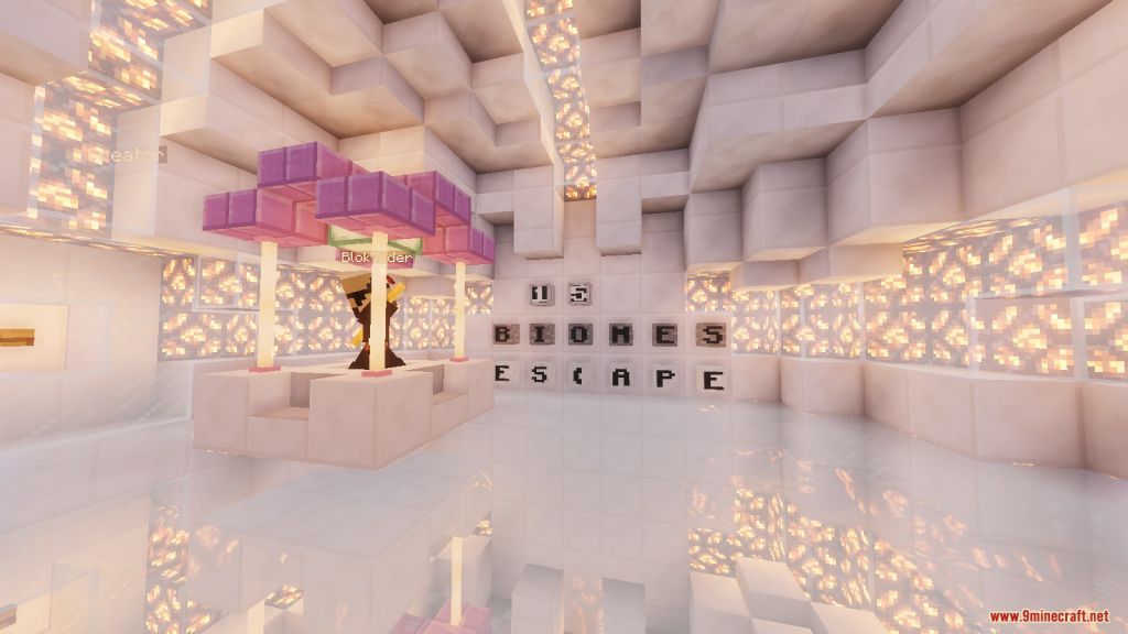 15 Biomes Escape Map 1.12.2 for Minecraft 1