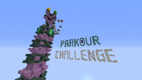 A Parkour Challenge Map 1.13.2 for Minecraft Thumbnail
