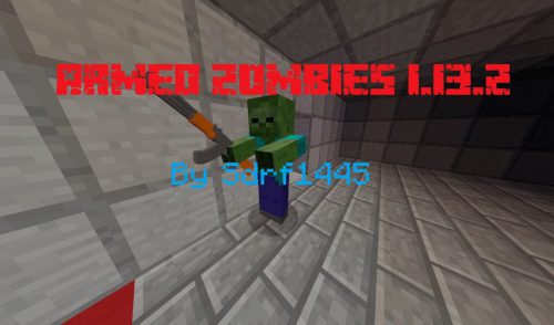 Armed Zombies Map 1.13.2 for Minecraft Thumbnail