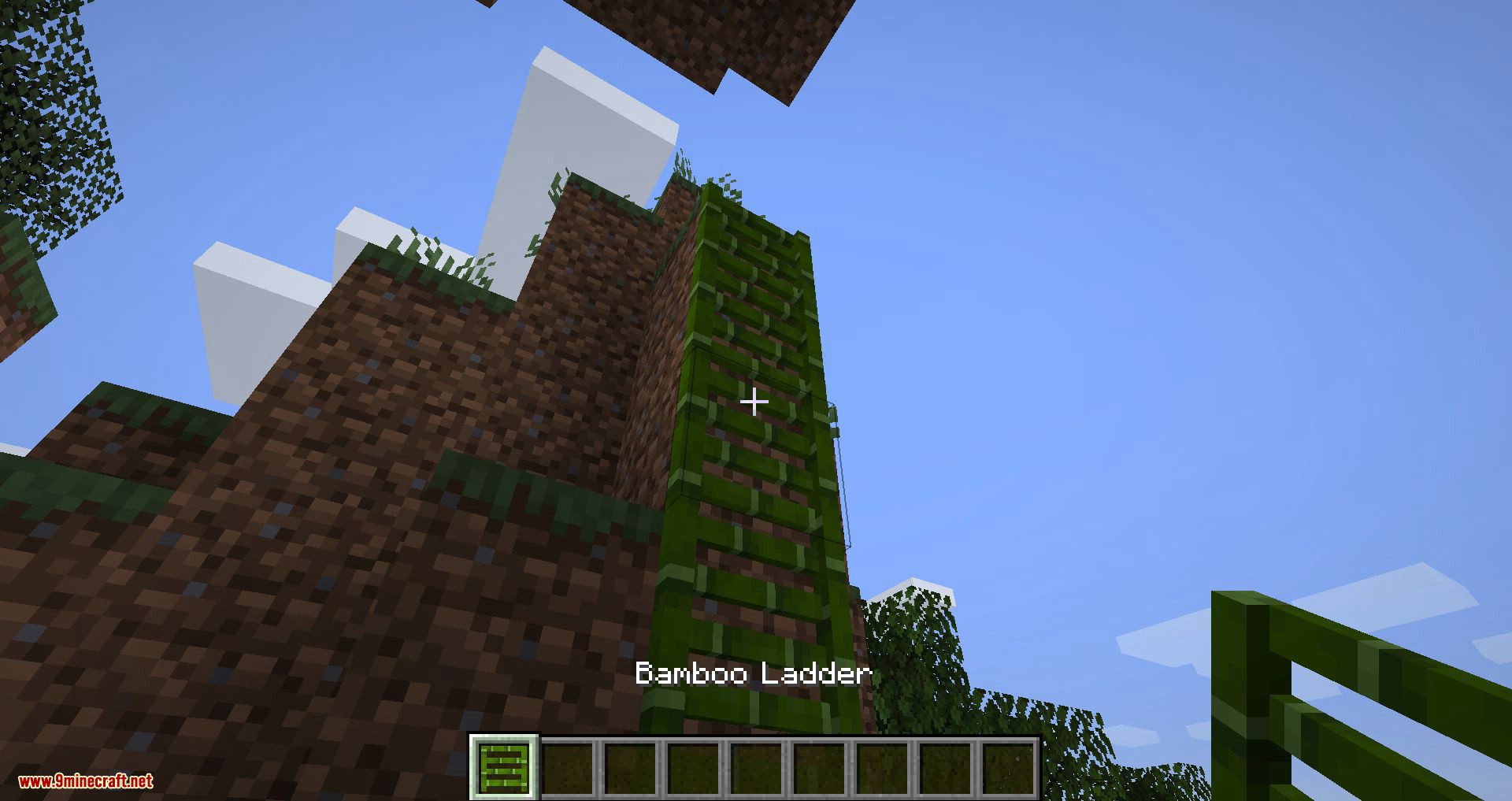 Bamboo Ladders Mod 1.14.4 (Ladders Made from Bamboo) 2